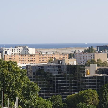 Big Flat Sea Vieuw 95 M2 5 Rooms Near Airport 5 Min Train 3 Min And Tram On Site, Beach 7 Min, 2 Showers And 2 Toilets , Neuf Grand Appartement 95 M2 5 Chambres Proche Aeroport 5 Min Train 3 Min Et Tramway Sur Place, Plage 7 Min 2 Douches Et 2 Wc Vue Nisa Exterior foto